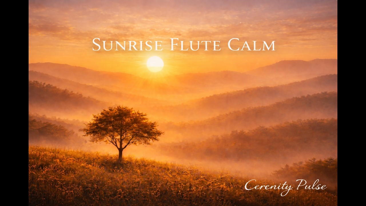 Sunrise Flute Calm 🌅 Morning Meditation Music | Peaceful Relaxing Bansuri