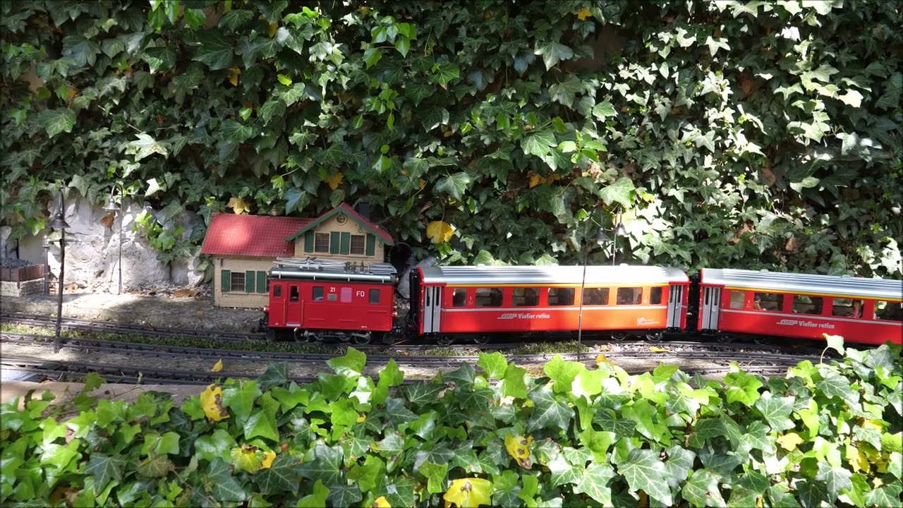 FO Hge 2I2 Zahnradlok von LGB auf der Gartenbahn  Garden railway