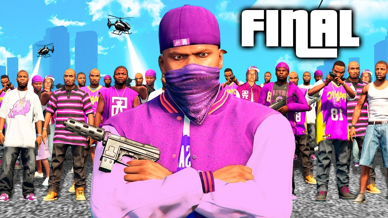 EL FINAL DE LA BANDA MAS PELIGROSA !! CONTROLO LOS TERRITORIOS !! GTA 5 GUERRA DE BANDAS #3