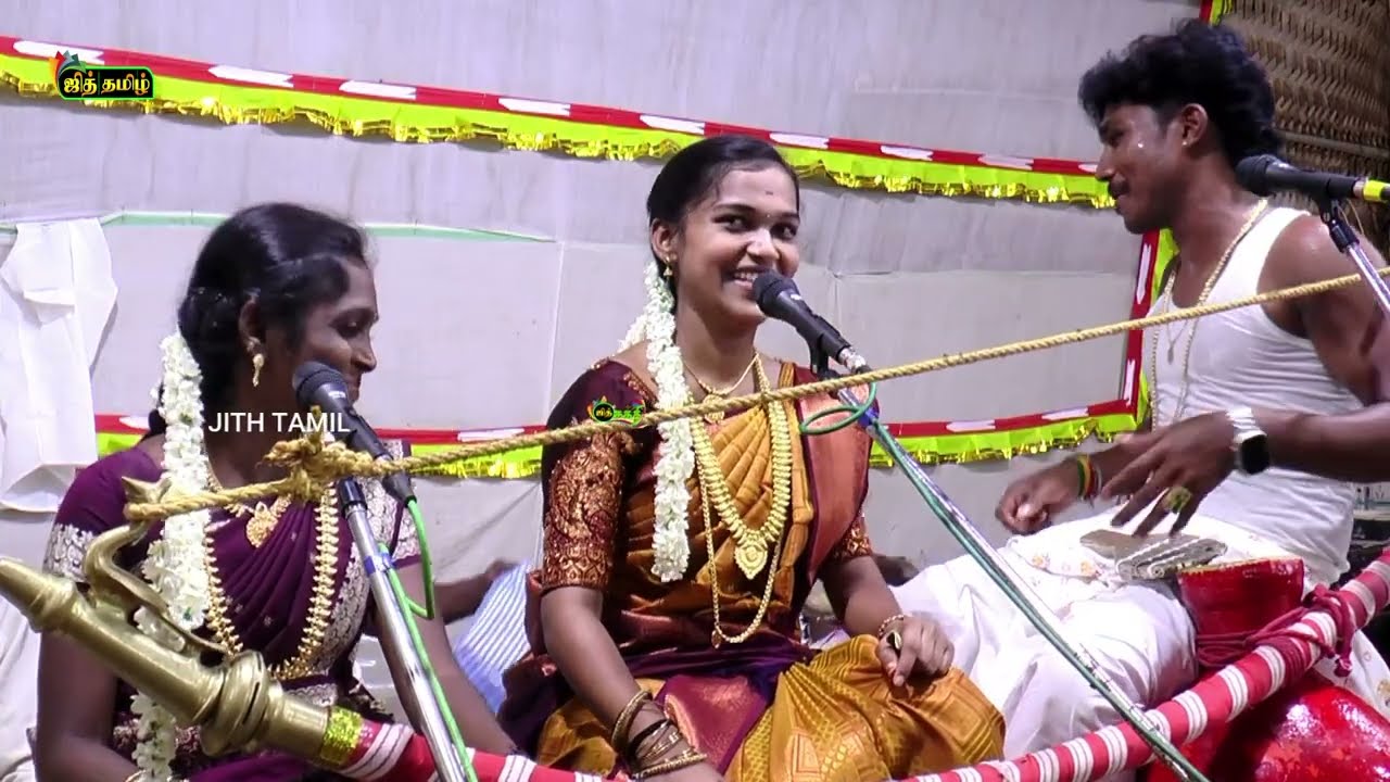 😍🔥சுடலை மாடனை ஆவேசமாக அழைக்கும் 🌷கலை தேவதை 💚சத்யா வில்லுப்பாட்டு #jithtamil