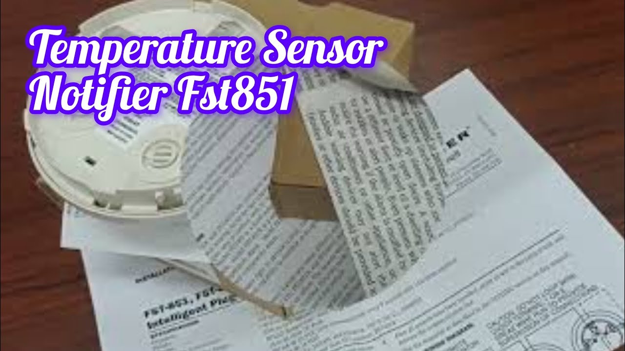 Temperature Sensor Notifier Fst851
