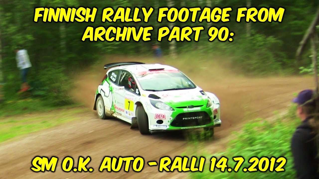 Finnish rally footage from archive part 90: SM O.K. Auto-Ralli 14.7.2012