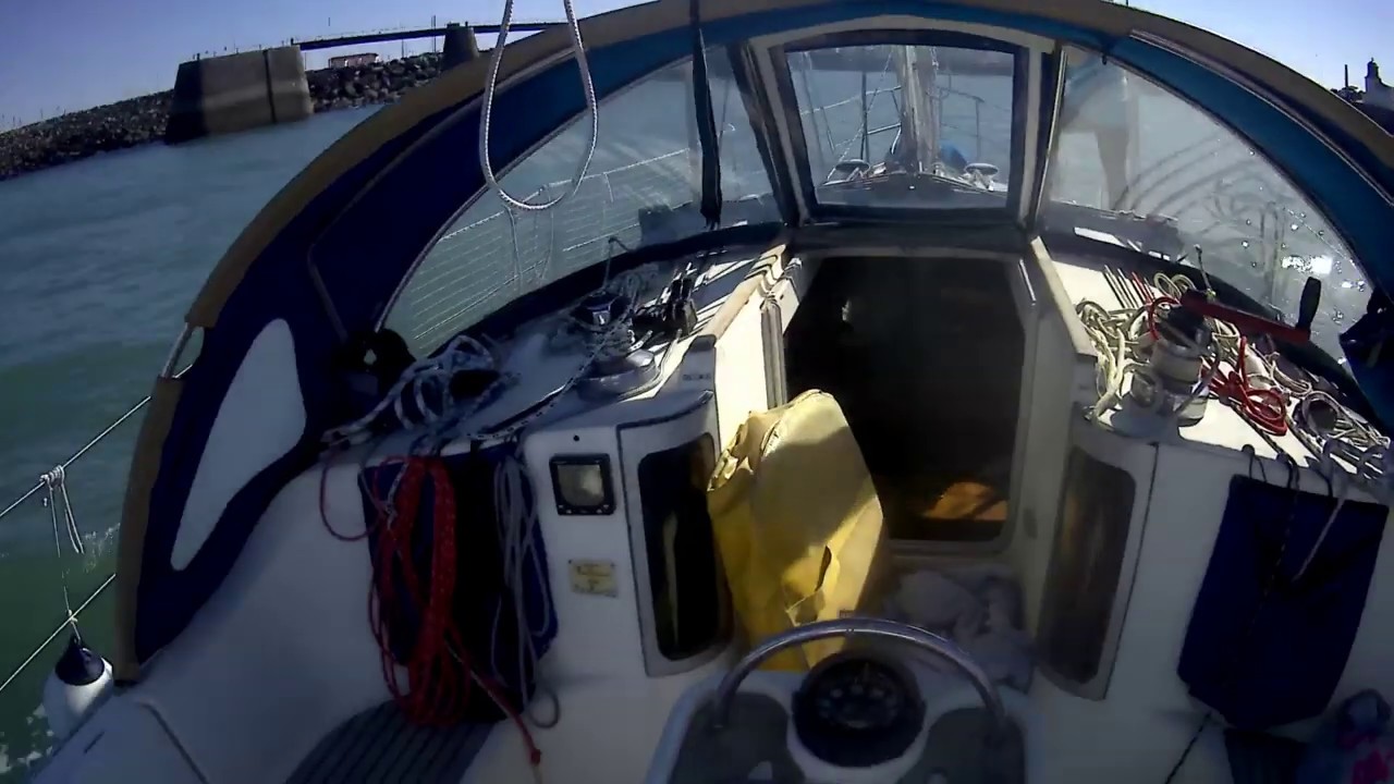 2019 Une arrivée maîtrisée au port de Port Joinville île d'Yeu
