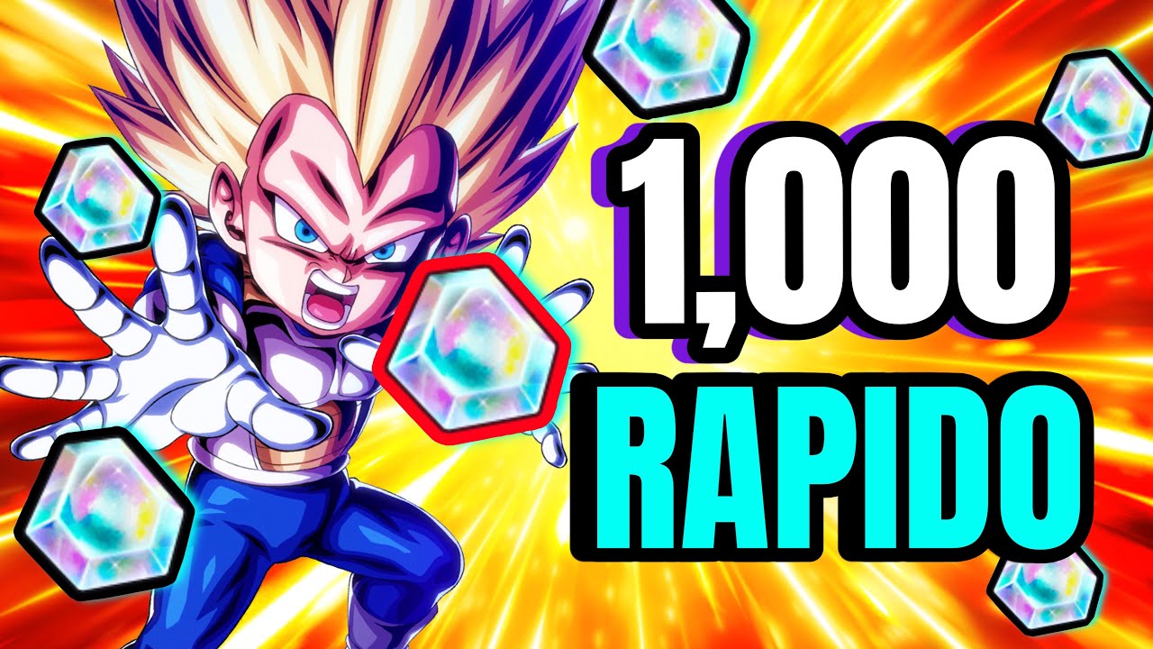 Cómo CONSEGUIR 1,000 CRONOCRISTALES RÁPIDO! BINGO Guía Dragon Ball Legends