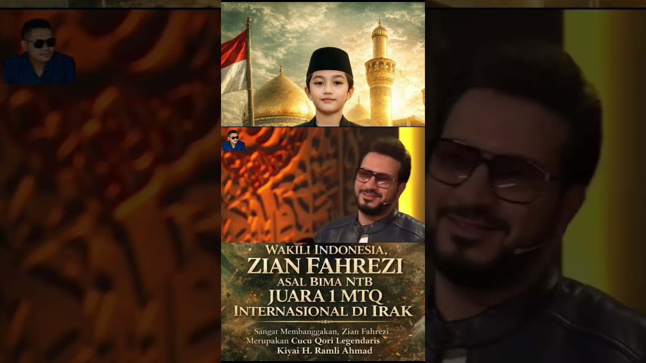 HEBAT, MASIH KECIL SUDAH JUARA MTQ INTERNASIONAL #mtqinternasional #zian #irak