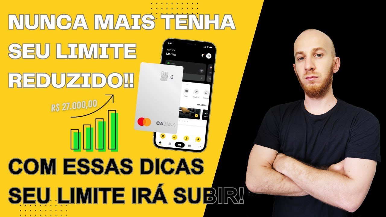 C6 Bank - Limite alto PARA SEMPRE l Fique livre da redu&ccedil;&atilde;o
