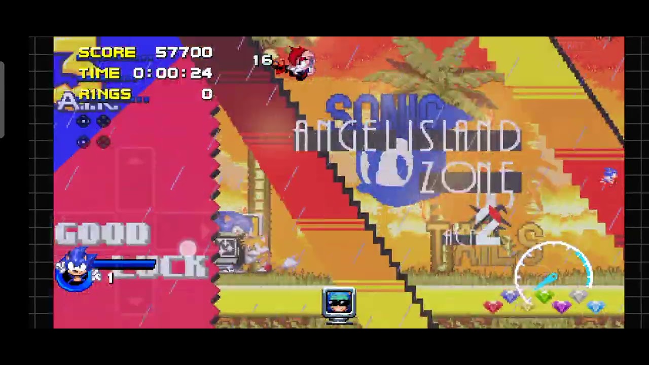 Sonic ultimate 3 air speed run angel island