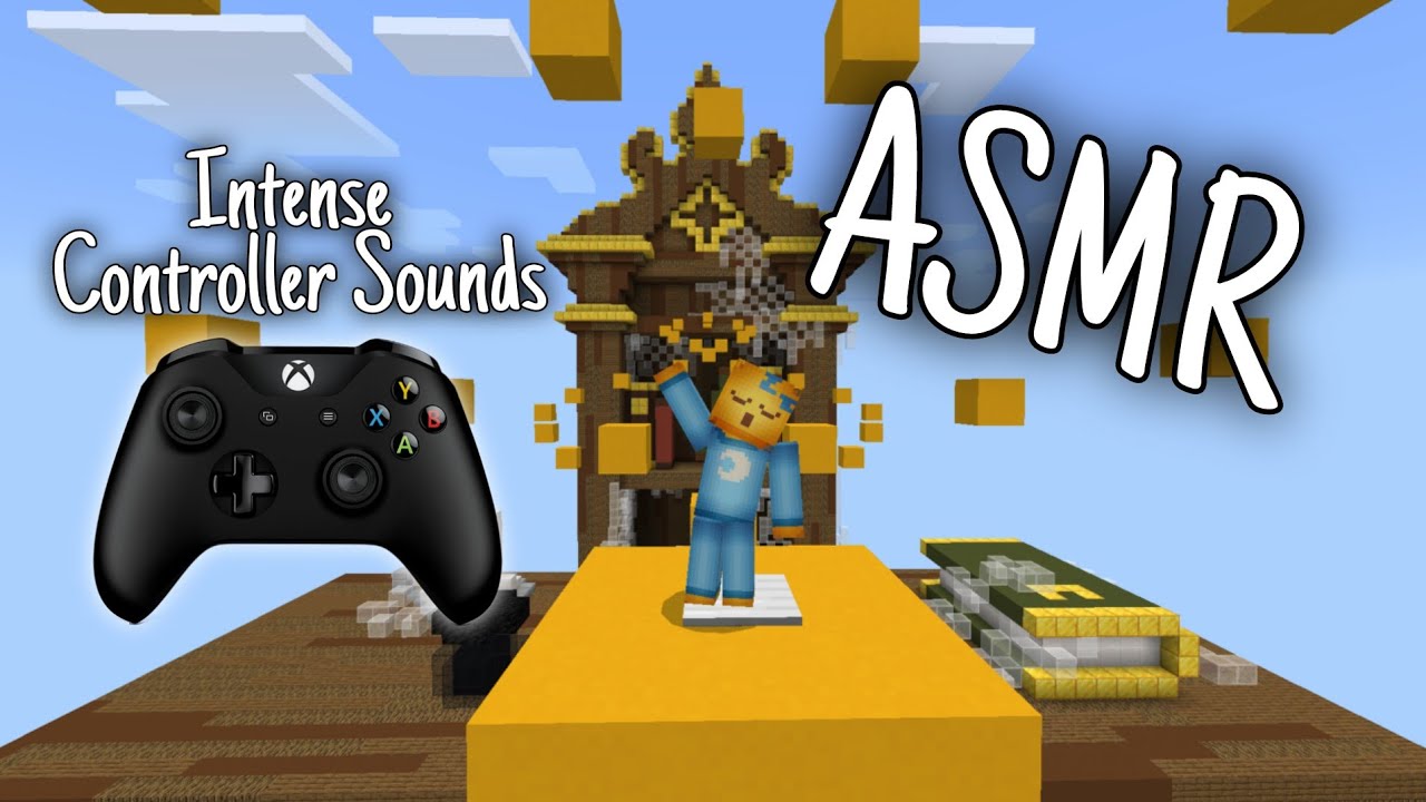 ASMR Gaming | Minecraft Parkour Is Stressful | Mouth Sounds + Intense Controller Sounds