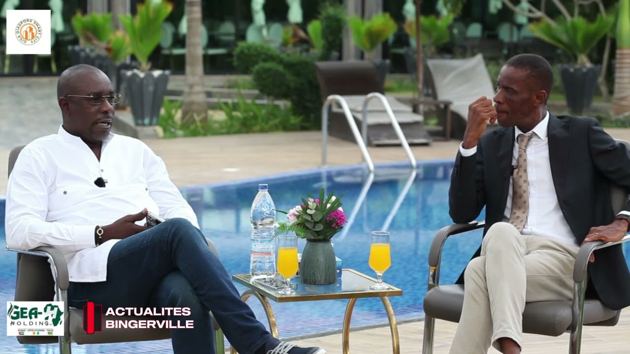 LES NOUVELLES DE BINGERVILLE. Interview exclusive du VICE-PRESIDENT  de GIGA SMART CITY.