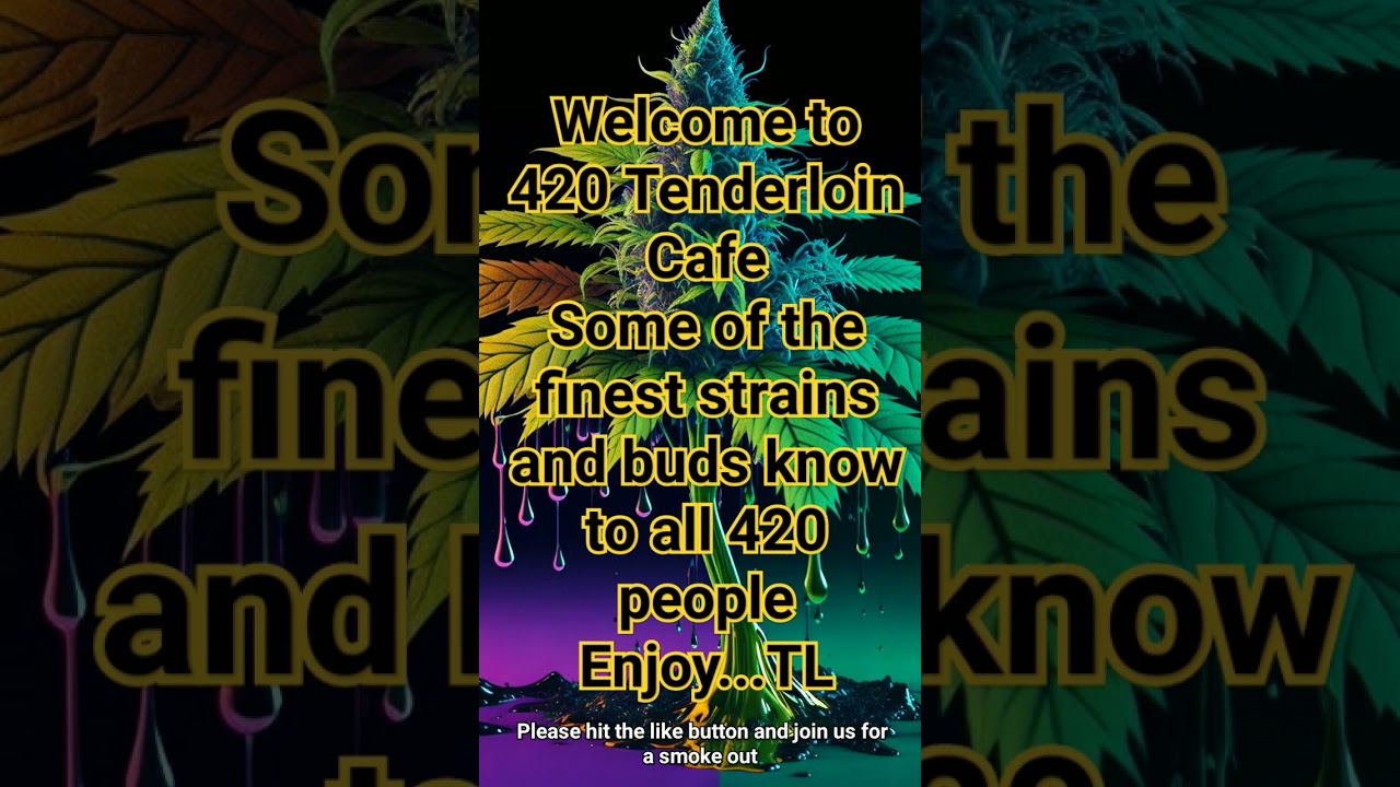 Marijuana Art Welcome to the Tenderloin Bud 420 #shorts #budstrains #marijunana #hydroponics #buds