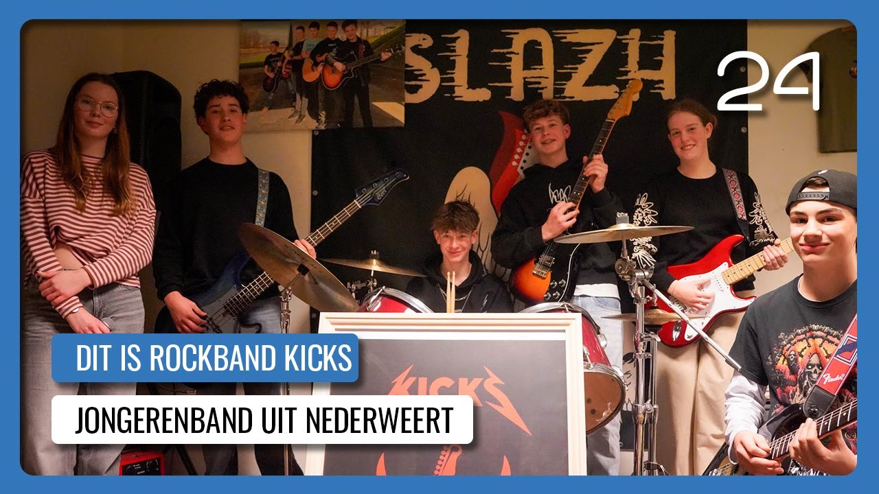 Dit is rockband Kicks uit Nederweert!