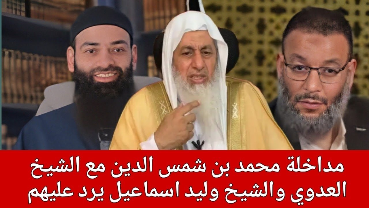مداخلة محمد بن شمس الدين مع الشيخ مصطفى العدوي والشيخ وليد اسماعيل يرد عليهم 🤔