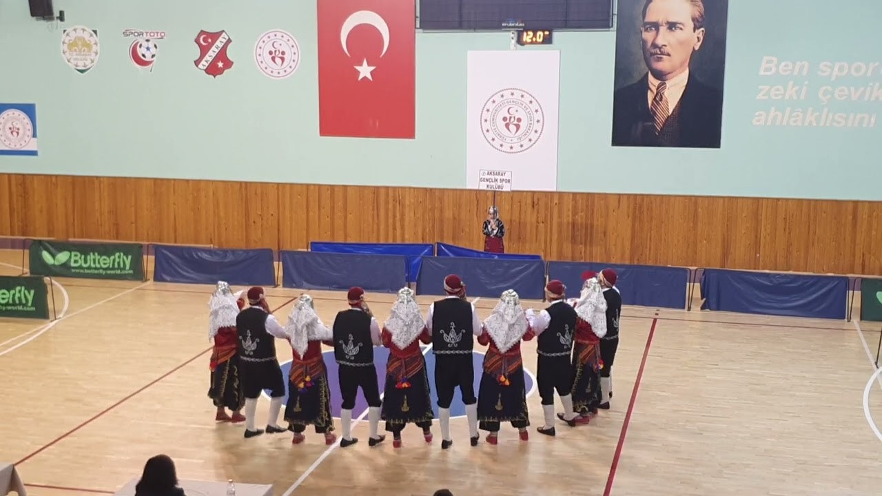 Aksaray il birincisi  Çalıştırıcı Antıranör Suat tomak Davul Hasan Çil Zurna Hanifi Çil