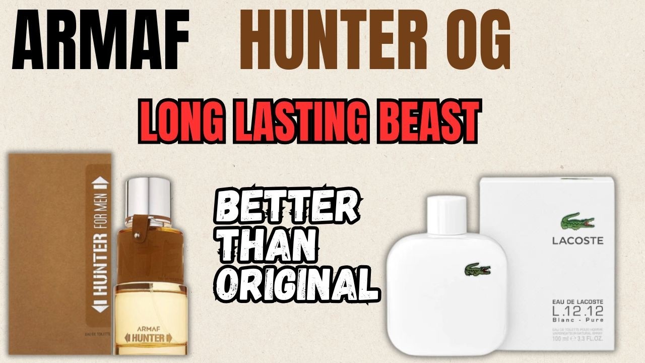 Armaf Hunter: The BEST Lacoste L.12.12 White Clone? (Better & Cheaper!)