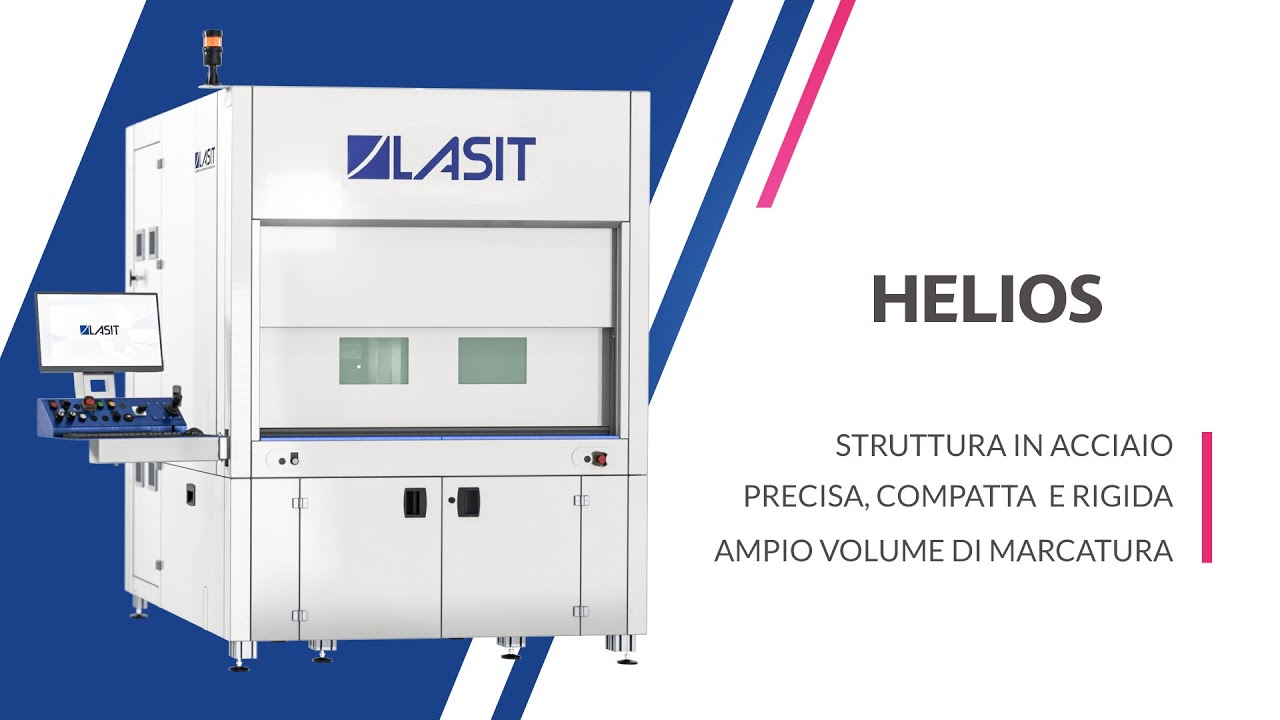 Helios - Large volume industrial laser marking machine - LASIT