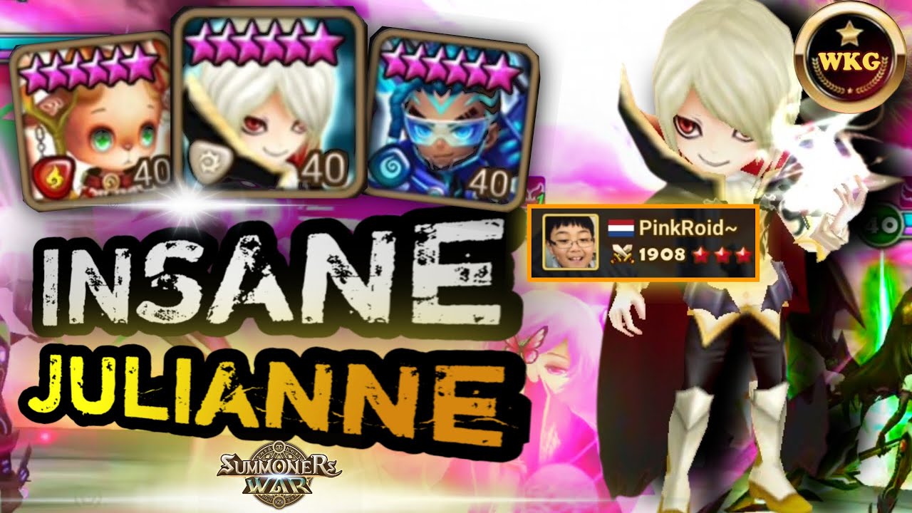 PINKROID PICK LIGHT VAMPIRE AFTER BALANCE PATCH IN RTA SUMMONERS WAR