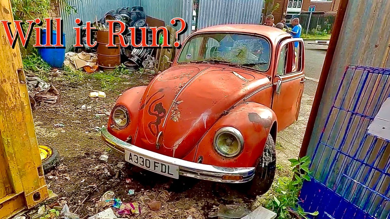 Классический мексиканский VW Beetle 1980-х годов, брошенный на слом! Заедет ли он? + 1303 Жук, за...