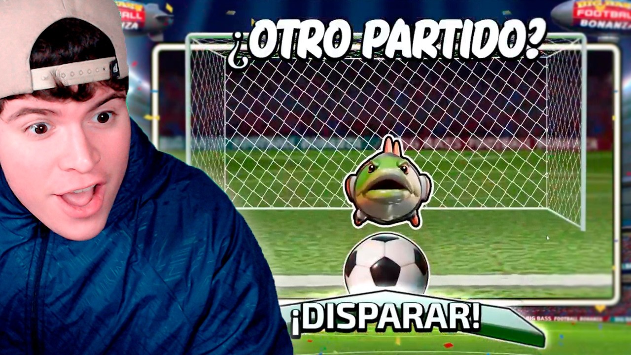 EL MEJOR PENAL DE MI VIDA EN LA BIG BASS FOOTBALL BONANZA😱⚽🎰