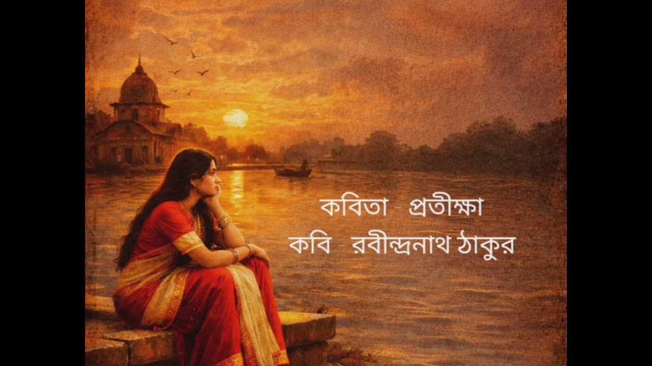 কবিতা - প্রতীক্ষা|| কবি - রবীন্দ্রনাথ ঠাকুর|| কন্ঠে - অনন্যা ভৌমিক|| 