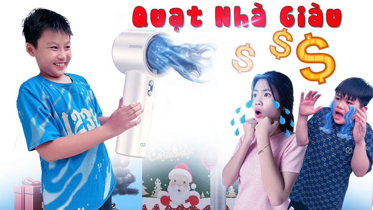 Trẻ Trâu khinh thường quạt giấy của Trang và Vinh