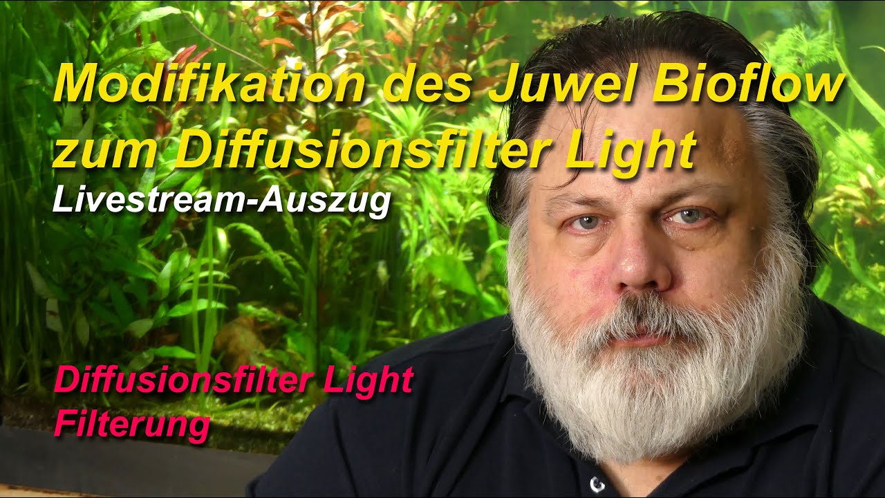 Juwel Bioflow, modification to the Diffusion Filter Light, sponges now available to order