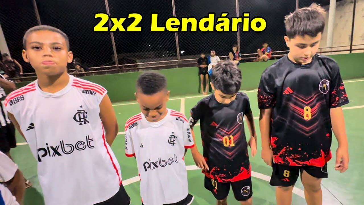 2x2 Lend&aacute;rio - Lukinha e Freitas vs Heitorzinho e Davi