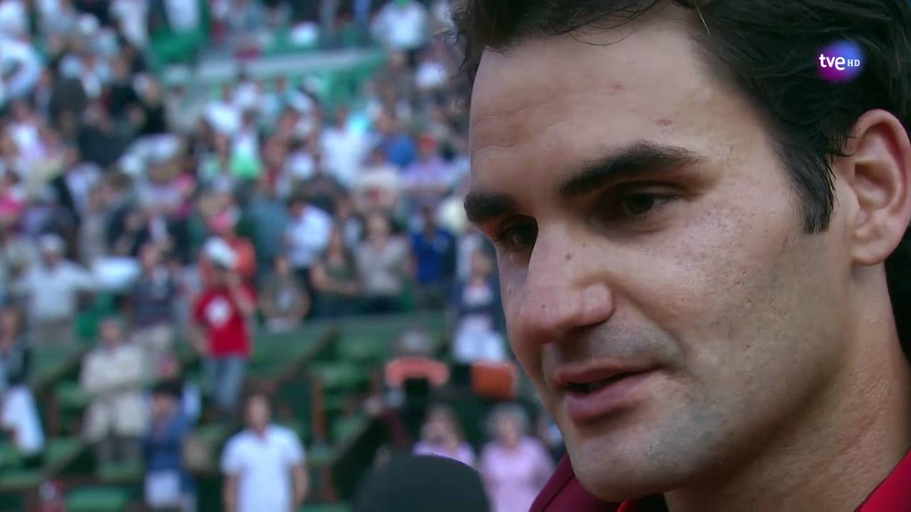 [HD] Entrevista Roger Federer post-partido vs Djokovic SF ROLAND GARROS 2011 [interview]