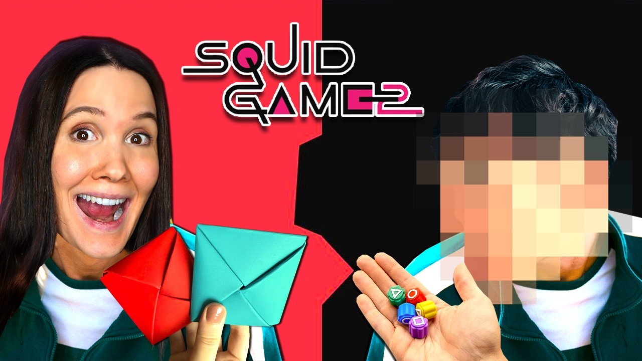 Kumpi P&auml;rj&auml;&auml; SQUID GAMESSA Oikeassa El&auml;m&auml;ss&auml;? (Paqpa vs Kuvaaja)