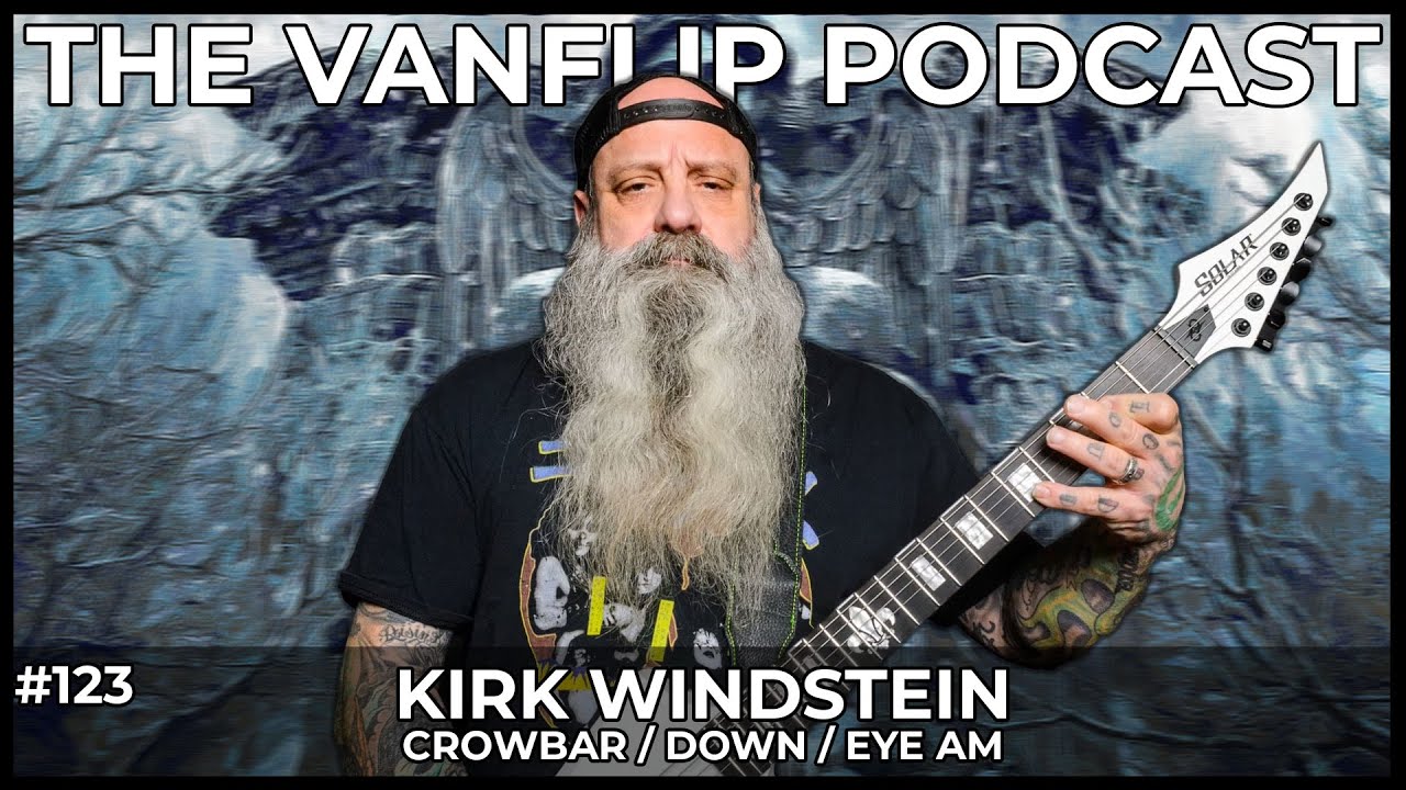 CROWBAR / EYE AM - Kirk Windstein Interview - Lambgoat's Vanflip Podcast (Ep. #123)