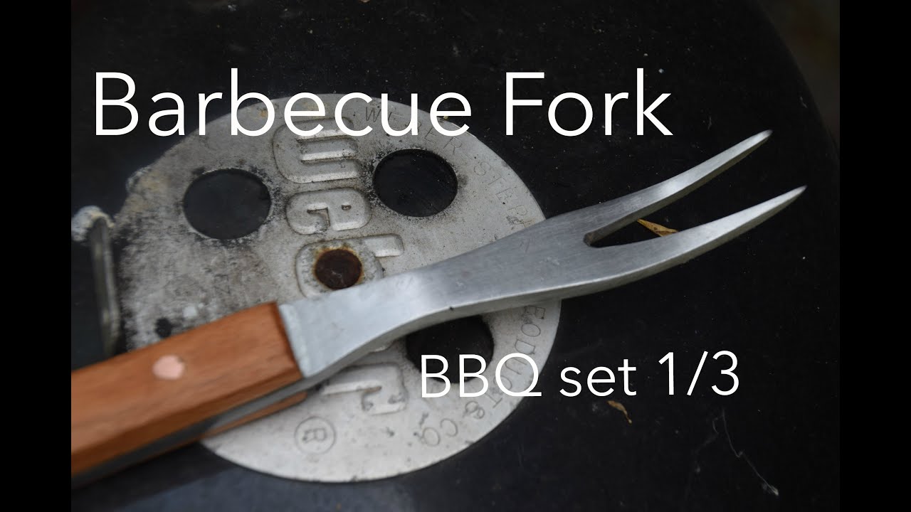 Making a BBQ Fork - BBQ set part 1/3 - Knives&Stuff