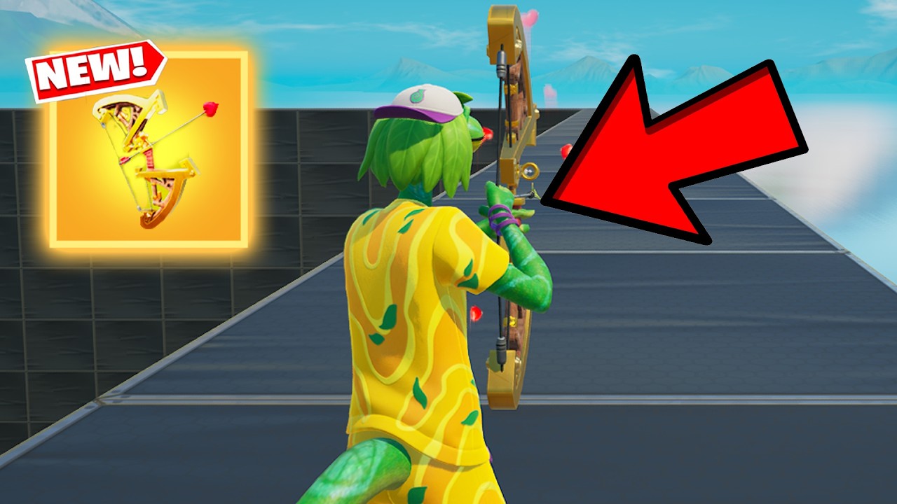 Как получить новый лук &laquo;Влюблённый&raquo; в режиме 1 на 1 с любым оружием в Fortnite