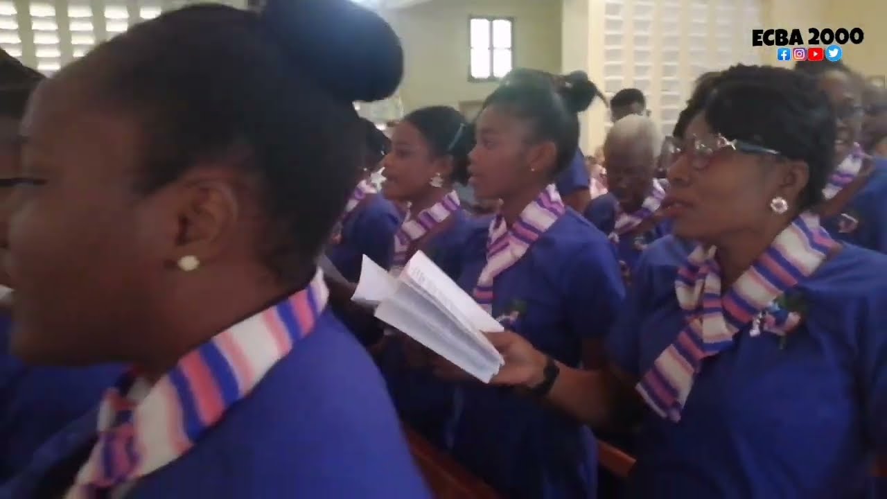 MÈSI BONDYE PAPA LIVE 38EM CHORALE ECBA 2000 @ChoraleECBA [ CHANT MERÇI] #merci #chant #ECBA2000