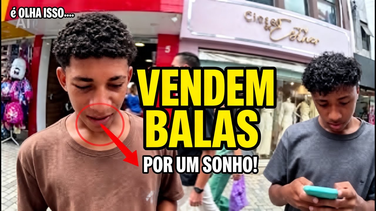 ELES VENDEM BALAS NO CENTRO — O SONHO POR TRÁS DESSA HISTÓRIA