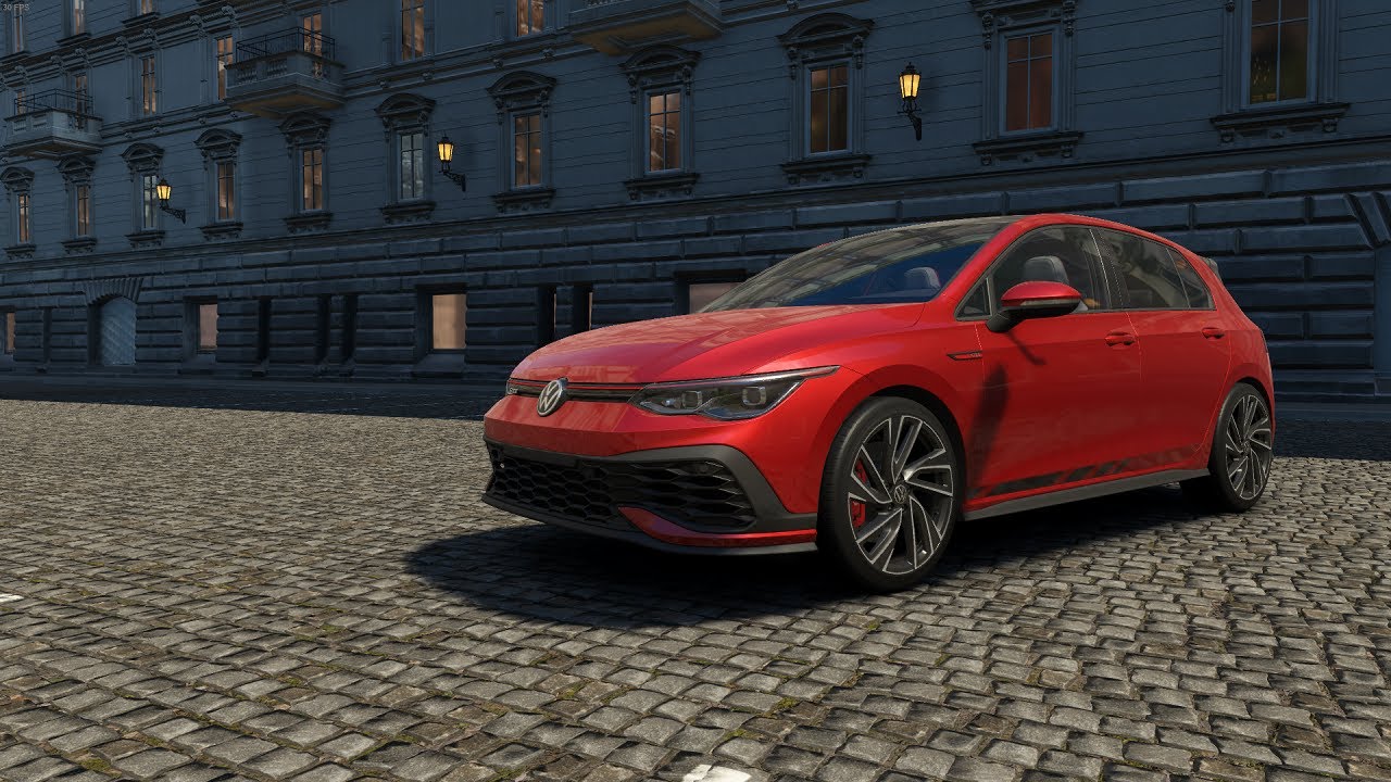 Assetto Corsa EVO Volkswagen Golf 8 GTI Clubsport Gameplay on Brands Hatch