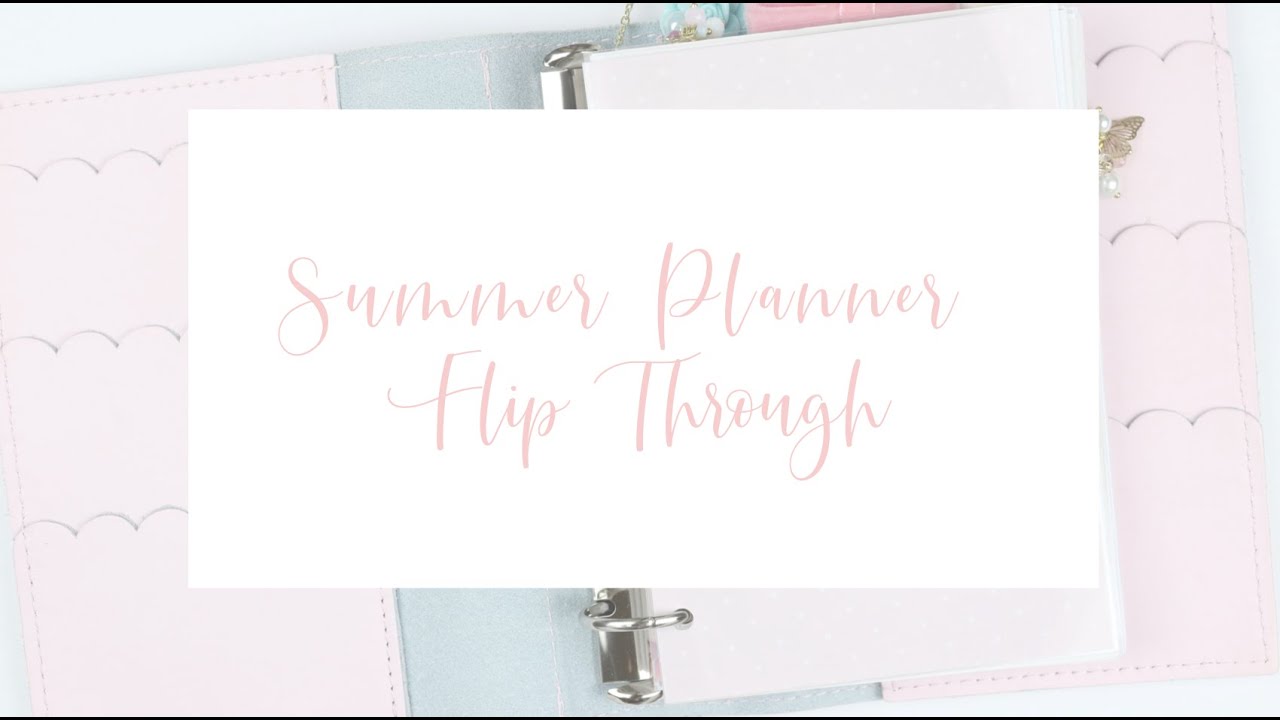 One Last Summer Planner Flip Through! | FoxyFix