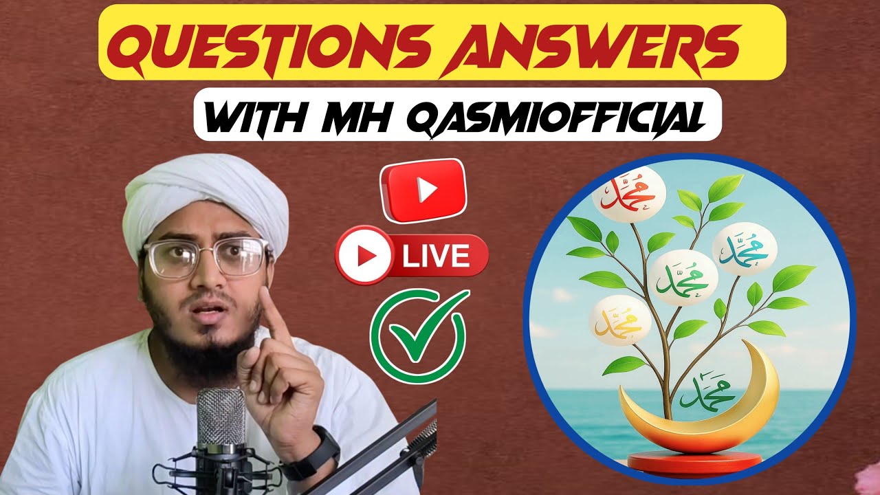 Questions Answers And Seerat e rasool #Questions #Answers #live #mhqasmiofficial 12/11/25