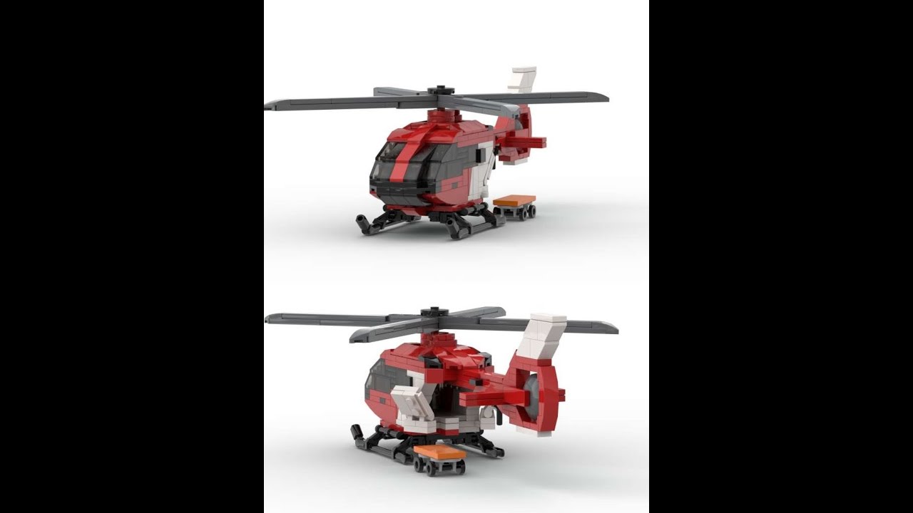 LEGO | MOC | Helicopter Type H145 