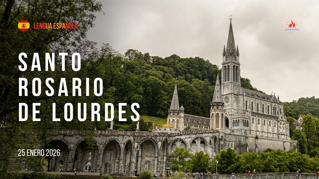 ore 16:15 - Santo Rosario da Lourdes (lingua spagnola) - 25/01/2026