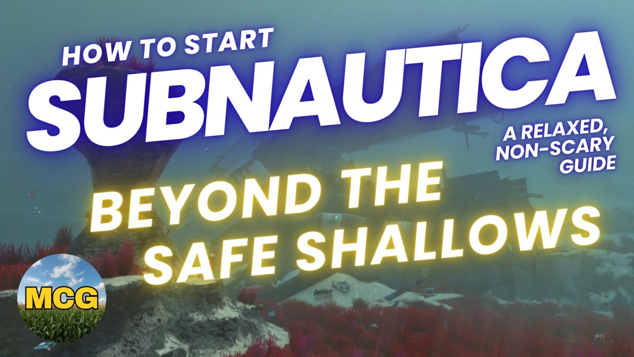 First Time Exploring Outside the Safe Shallows in Subnautica (No Story Spoilers)