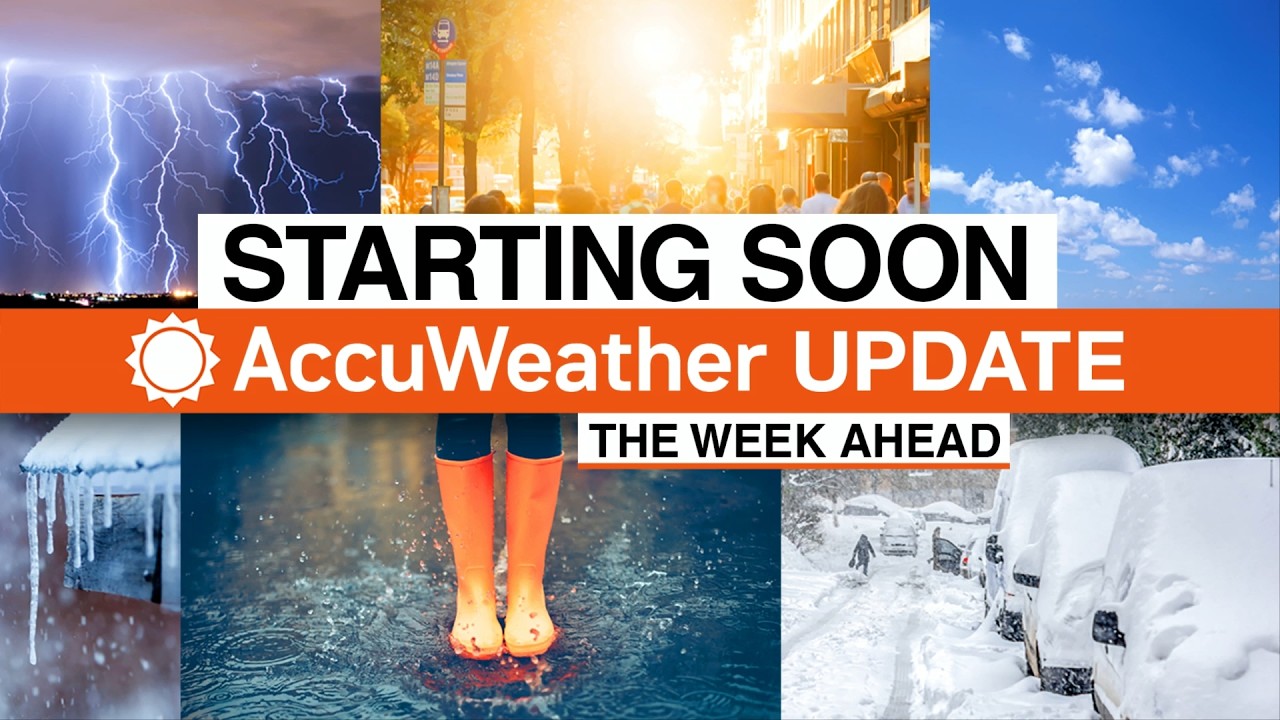 Прогноз AccuWeather на неделю: проливные дожди