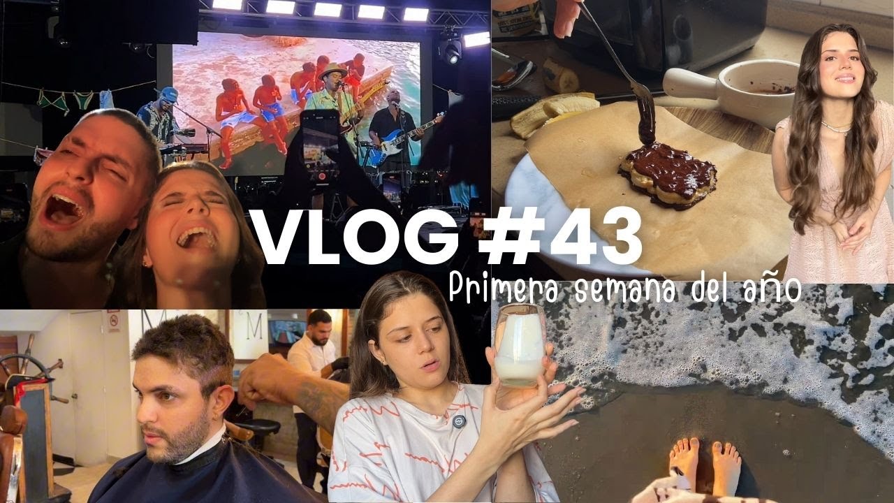 Primera semana del año!! Concierto, nuevo proyecto, nuevas recetas y reflexiones de 2026 -Vlog43