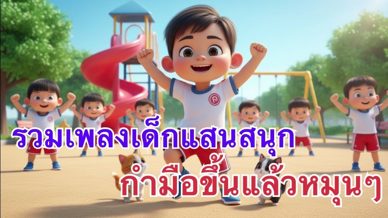 เพลง กำมือขึ้นแล้วหมุนๆ | ไปโรงเรียน อาบน้ำ แปรงฟัน | เพลงเด็ก | TinyMelody