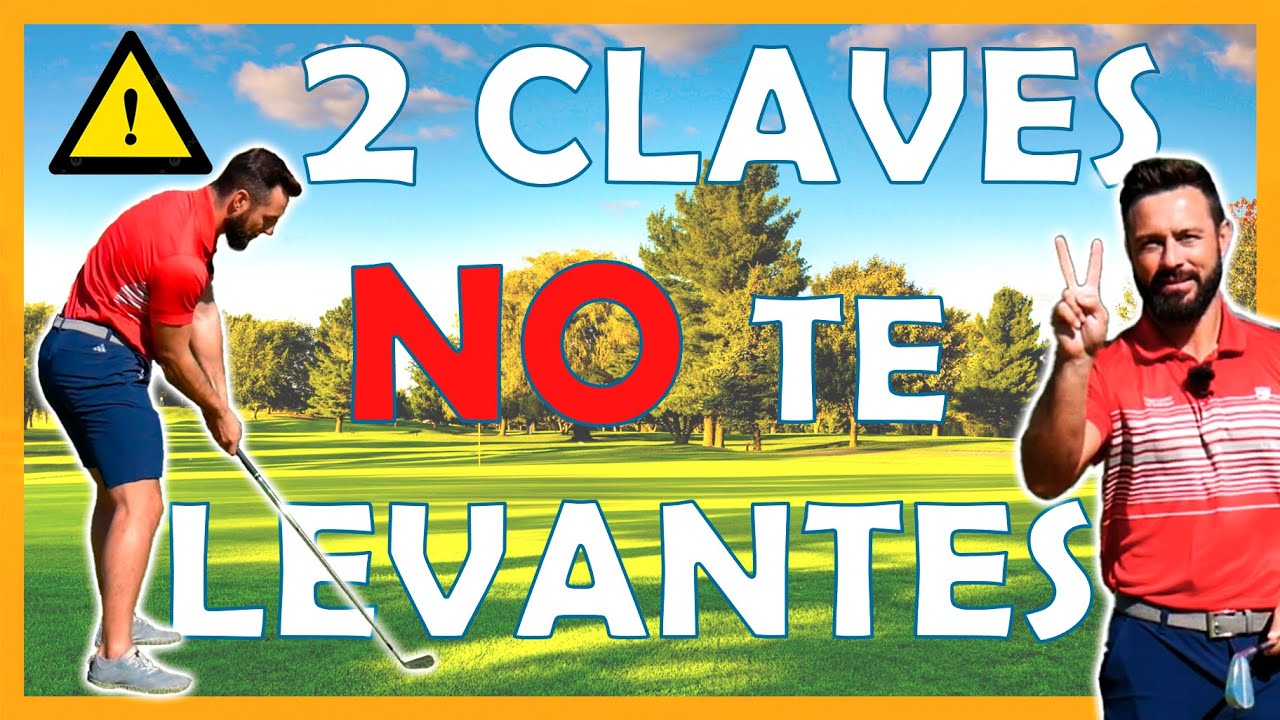 Golf swing 🏌️‍♂️ NO TE LEVANTES ⛳
