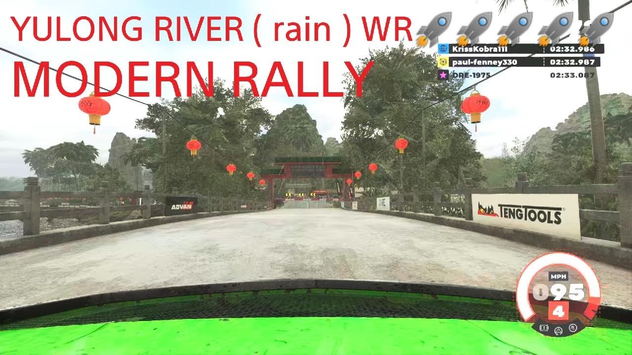 DIRT5 / YULONG RIVER / MODERN RALLY / WET / WR 🤜🚀🤜🚀🤜🚀🤜