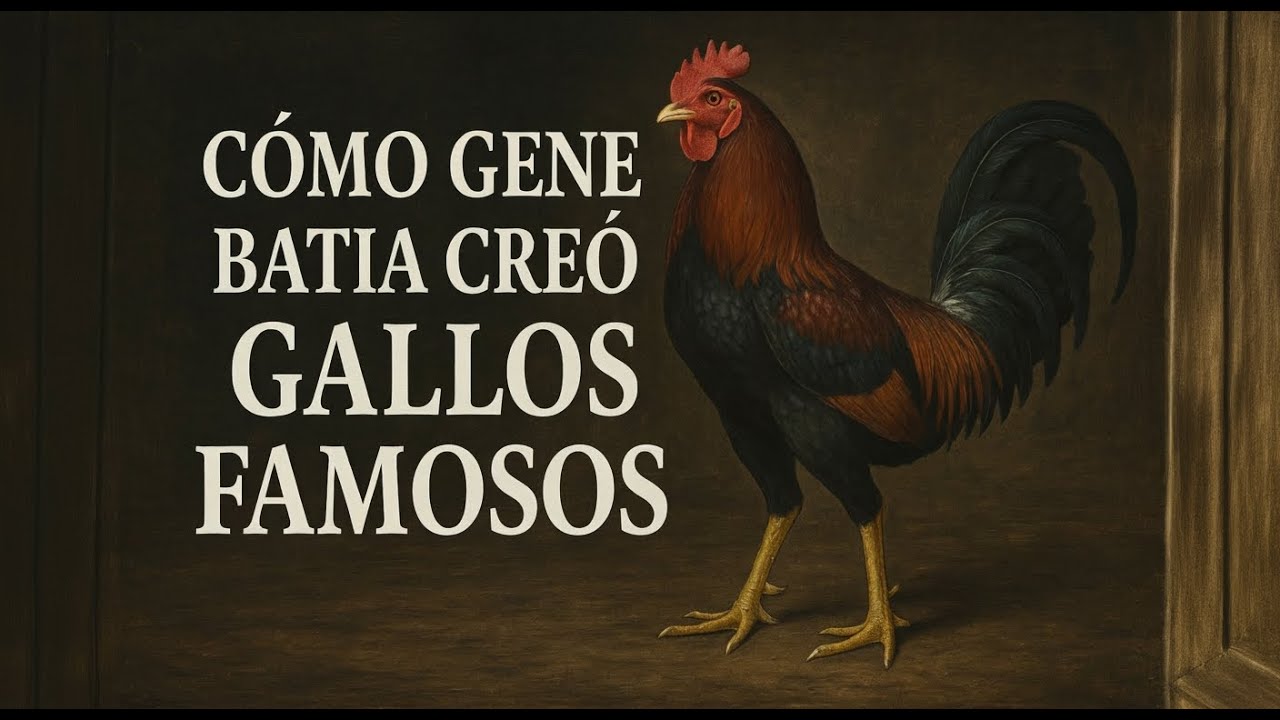 ¿Cómo Gene Batia creó los gallos más famosos del mundo?