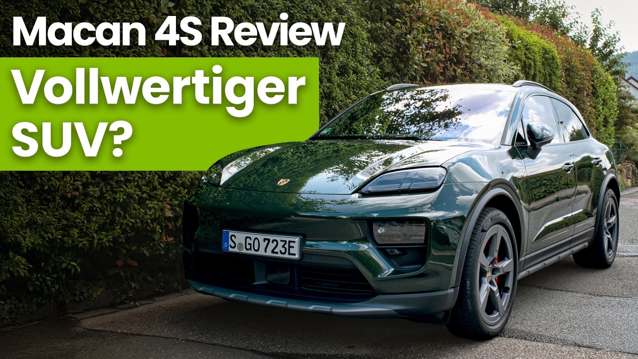Porsche Macan 4S: Wie alltagstauglich ist das E-SUV?