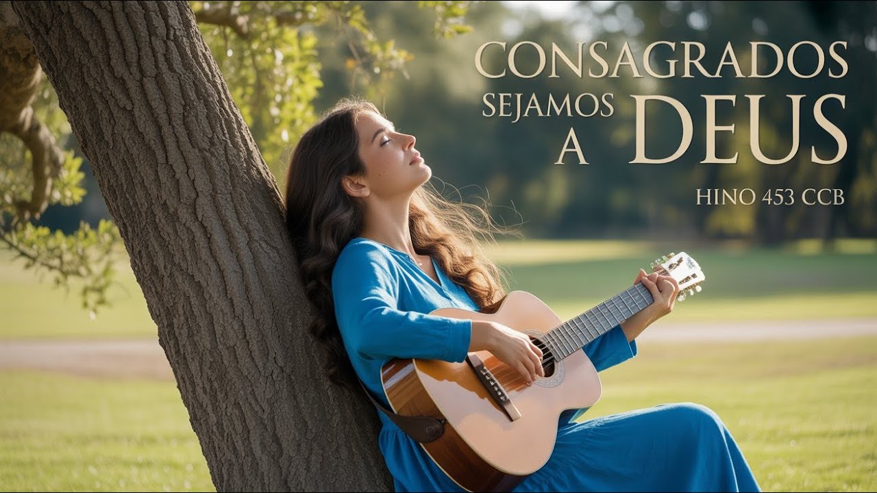 CONSAGRADOS SEJAMOS A DEUS | HINO 453 CCB | SERTANEJO