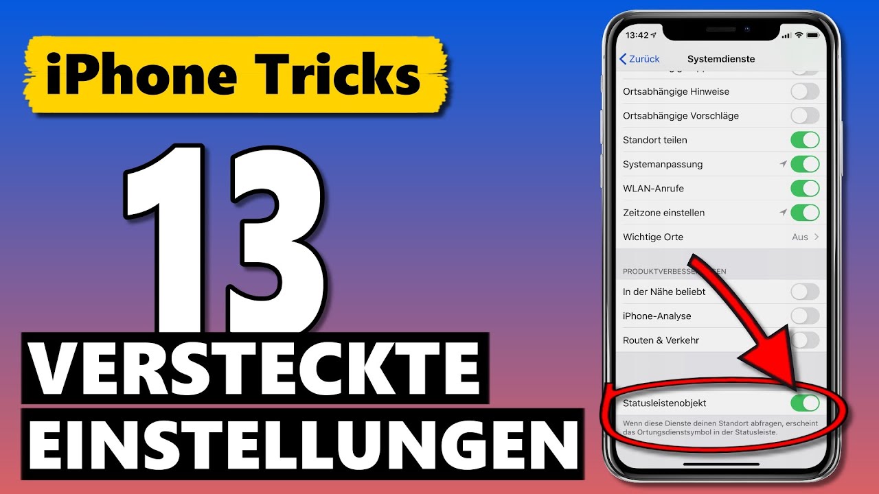13 VERSTECKTE iPhone Einstellungen, die du nutzen solltest