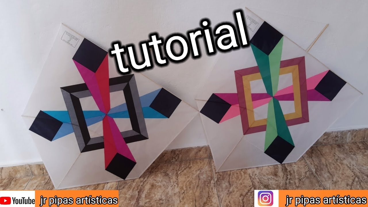 Como fazer folha de pipa corte 3d