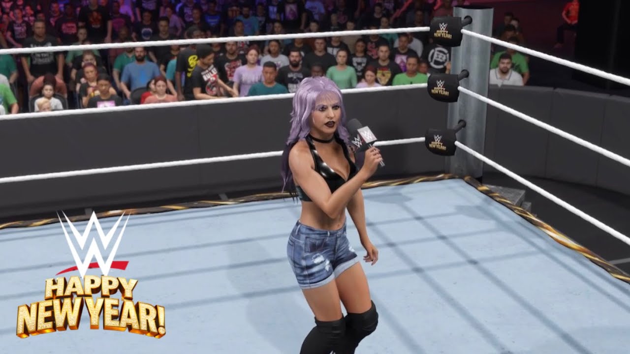 WWE2K25 NEW YEARS SPECIAL SHOW - CANDICE LeRAE CELEBRATES HER WWE SPEED TITLE WIN